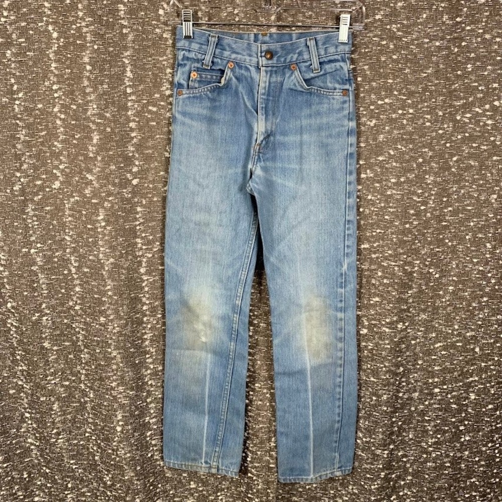 Vintage Levi's 316 Denim Straight Leg Jeans Orange Tab Youth Boys Reg 12